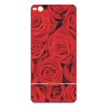 برچسب پوششی ماهوت مدل Red-Flower مناسب برای گوشی موبایل اچ تی سی One X9