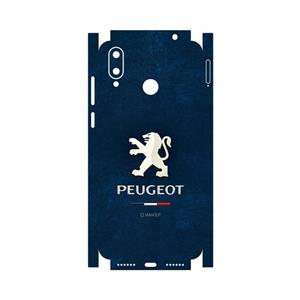 برچسب پوششی ماهوت مدل Peugeot Logo FullSkin مناسب برای گوشی موبایل جی پلاس Q10 