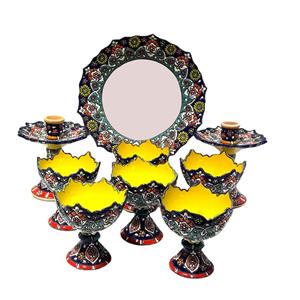 ست 9 تکه هفت سین میناکاری کد 9009