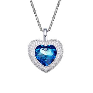 گردنبند نقره زنانه کوبیک مدل QP-1310 CUBIC QP_1310 Silver Necklaces for Women