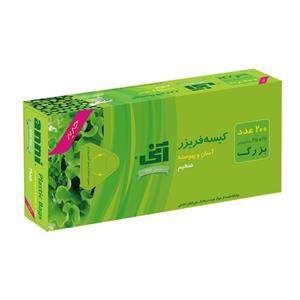 کیسه فریزر آنی مدل 211 بسته 200 عددی