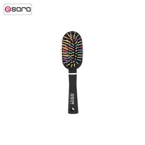 برس مو کیس سری Rainbow Detangler Brush مدل BRSH04 Kiss Rainbow Detangler Brush BRSH04 Brush