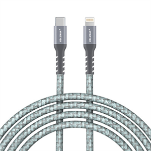 کابل تبدیل USB-C به لایتنینگ کلومن پلاس مدل +K3 طول 1 متر