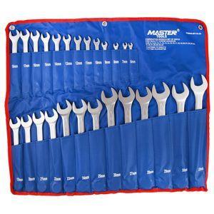 مجموعه 26 عددی آچار یکسر تخت یکسر رینگی مستر تولز مدل 26PC