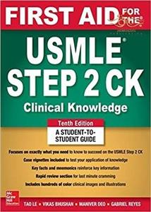 کتاب آزمون پزشکی آمریکا First Aid for the USMLE Step 2 CK