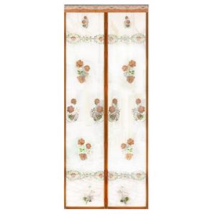 پرده مگنتیک مجیک مش مدل گل سایز 210x100 سانتی متر