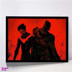 تابلو مدل batman nd night کد F-11008