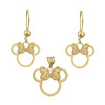 Maya Maahak MS0509 Gold Half Set For Women