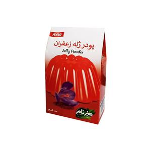 پودر ژله زعفران سبزنام-100گرم