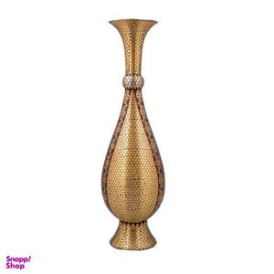 گلدان خاتم کاری مسی کروبی کد 758 