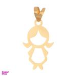 Maya Mahak MM1141 Gold Necklace Pendant Plaque For Women