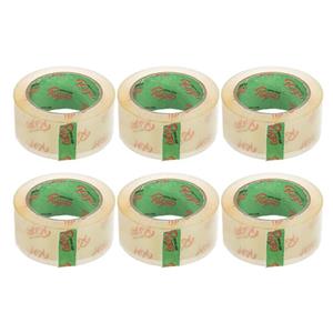 چسب نواری پهن رابو کد Y90Gr عرض 4.8 سانتی متر بسته 6 عددی