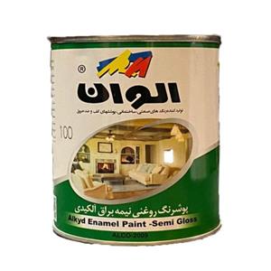 رنگ روغنی آلکیدی بنفش روشن الوان کد 171 حجم 1000 میلی لیتر