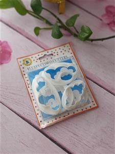 کاتر شیرینی پزی مدل ابر کد FE-96 مجموعه ۵ عددی