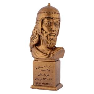 تندیس یادمان مدل بابک خرمدین کد S103-2