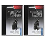 کتاب Textbook of Veterinary Internal Medicine Expert Consult 8th Edition اثر جمعی از نویسندگان انتشارات مؤلفین طلایی 2 جلدی