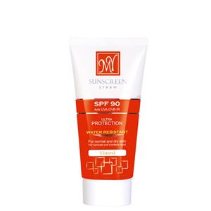 کرم ضد آفتاب SPF90 رنگی مای مناسب پوست ‎های معمولی تا خشک 50 میلی لیتر My Sunscreen Cream SPF90 Tinted For Normal And Dry Skins 50 ml