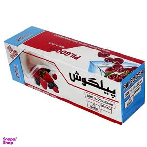 کیسه زیپ دار پیلگوش کد 20.30 بسته 25 عددی