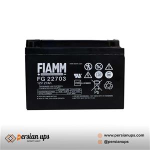 باتری یو پی اس 12 ولت 27 آمپر فیام FG22703