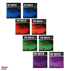 کتاب Top Notch اثر Joan Saslow And Allen Ascher انتشارات الوندپویان 8 جلدی