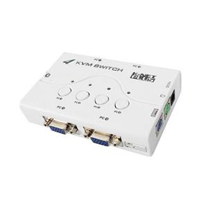 سوییچ چهار پورت VGA KVM کی نت پلاس مدل KPP614