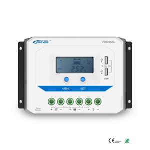 پنل خورشیدی و کنترلر کنترل کننده شارژ خورشیدی ایپی اور مدل VS6048AU PWM