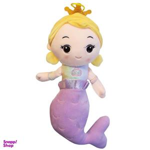 عروسک طرح پری دریایی مدل mermaid ارتفاع 35 سانتی متر