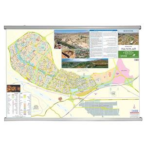 نقشه راهنمای شهر جدید پرند انتشارات گیتاشناسی نوین کد 1551 L