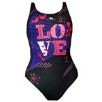 مایو زنانه توربو مدل Love Forever Thick Strap