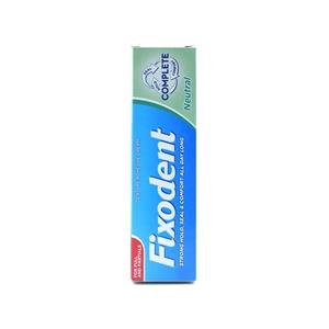 چسب دندان مصنوعی فیکسودنت مدل Neutral بدون طعم 47گرم Fixodent Taste Denture Adhesive Cream 47g 