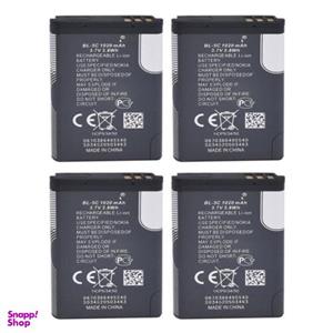 باتری موبایل مدل BL-5C با ظرفیت 1020میلی آمپرساعت مناسب برای گوشی موبایل نوکیا 5C بسته 4 عددی