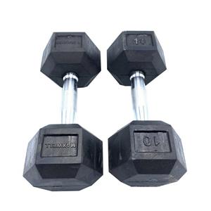 دمبل مکسول کد MX10 وزن 10 کیلوگرم بسته ۲ عددی
