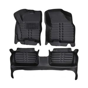 کفپوش سه بعدی خودرو مدل AM مناسب برای MVM X22 به همراه کفپوش صندوق