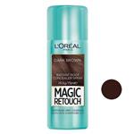 اسپری کانسیلر مو لورآل سری Magic Retouch مدل Dark Brown حجم 75 میلی لیتر