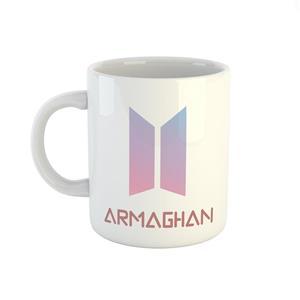 ماگ طرح اسم ارمغان مدل bts army کد 837