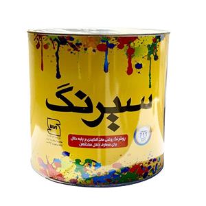 رنگ روغنی سفید مات سیرنگ کد S578 حجم 4 لیتر