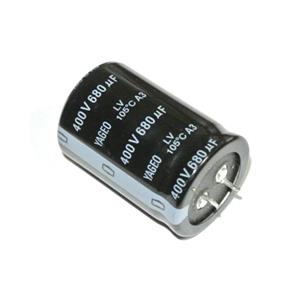 خازن الکترولیت ۶۸۰ میکروفاراد یاگئو مدل 400V بسته 50 عددی