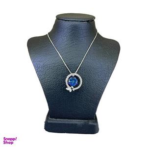 گردنبند زنانه سواروسکی مدل مکعب و پروانه کد 11481