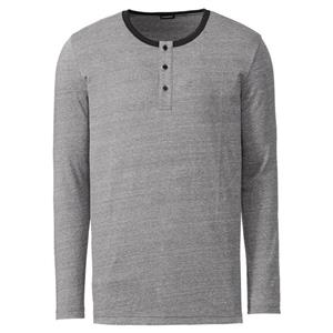 تیشرت آستین بلند مردانه لیورجی مدل LANGAR رنگ طوسی