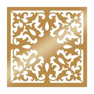 تایل سقفی مدل 1201 طلایی براق  بسته 4 عددی سایز 59.5x59.5 سانتی متر