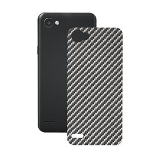 برچسب پوششی راک اسپیس طرح Carbon مناسب برای گوشی موبایل ال جی Q6 