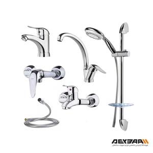 ست شیرآلات پادرا مدل آلفا کد BX