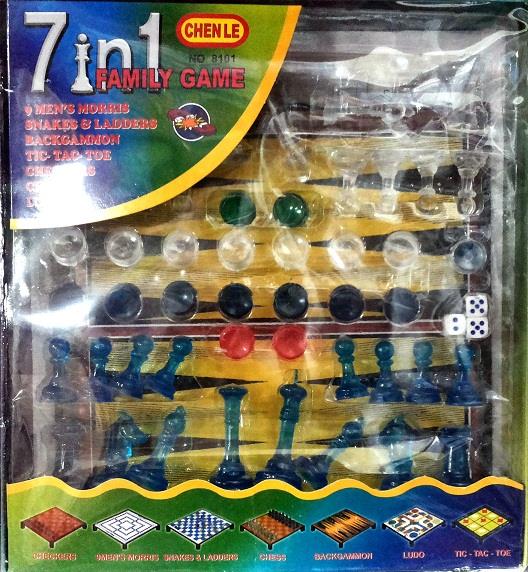 Family Game 7In1 Intellectual Game