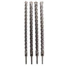 مجموعه 4 عددی مته 4 شیار الماسه مدل گوریلا کد YPT-22242628-460