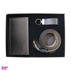 ست هدیه مردانه چرم آرا مدل s010 کد N