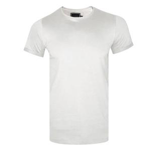 تیشرت آستین کوتاه مردانه مدل 001 رنگ سفید