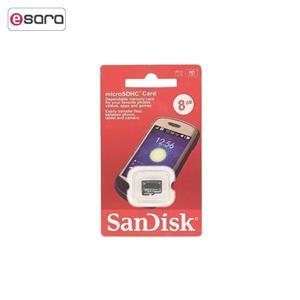 کارت حافظه‌ microSDHC سن دیسک مدل Ultimate سرعت 70MBps ظرفیت 8 گیگابایت SanDisk Ultimate 70MBps microSDHC - 8GB