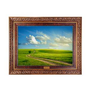 تابلو فرش ماشینی نقش نگار رضوی طرح منظره کد 264KC
