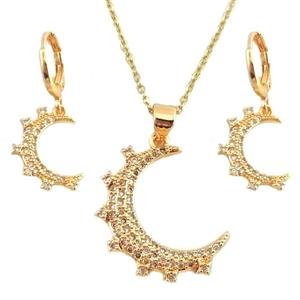 نیم ست زنانه زد جی جولری مدل zj24154