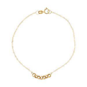 دستبند طلا 18 عیار زنانه مایا ماهک مدل MB0953